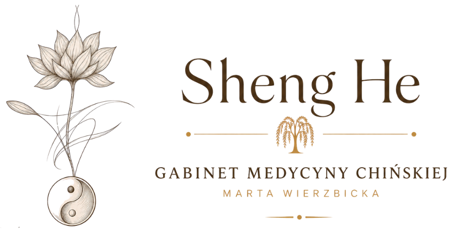 Logo Gabinet Medycyny Chińskiej Sheng He Marta Wierzbicka